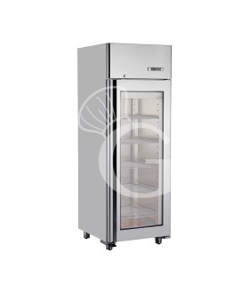 Armario refrigerado profesional para maduración de carne 0°C / +25°C con puerta de vidrio - 580 L