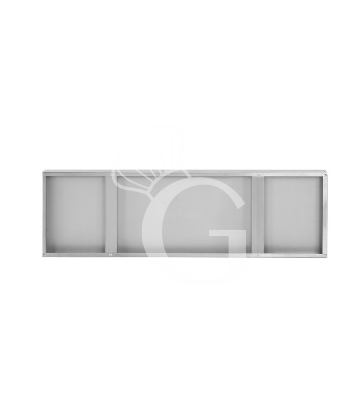 Estante liso para armario superior L 1300 mm x P 400 mm.