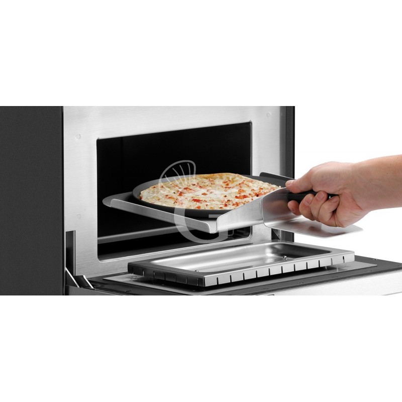 Horno rápido combinado de convección y microondas, con puerta abatible, pantalla táctil y alimentación monofásica