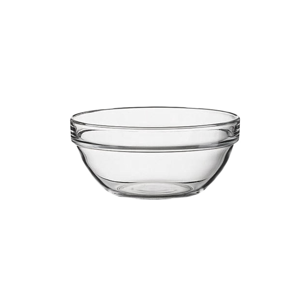 Bol de vidrio transparente, diámetro 70 mm