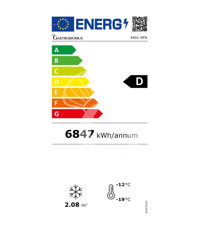 Vitrina Expositora refrigerada ventilada para pastelería 430 LT -25°C/+5°C 4 Lados de vidrio Estantes redondos giratorios