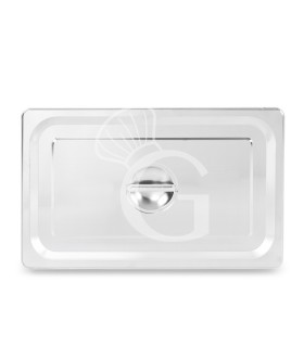 Tapa de acero inoxidable GN 1/1 - L 530 mm x P 325 mm