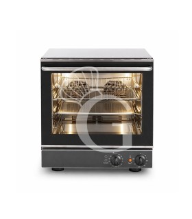 Horno eléctrico de convección para cruasanes, puerta abatible, controles mecánicos, 4 bandejas 433x333 mm, potencia 2,8 kw