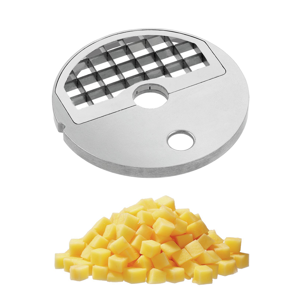 Disco para cortador de verduras en cubitos tamaño 20 mm