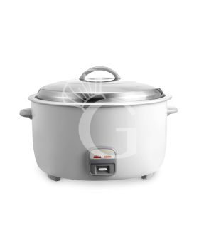 Arrocera con capacidad de 10 L, diámetro 390 mm x altura 310 mm, 1,55 kW