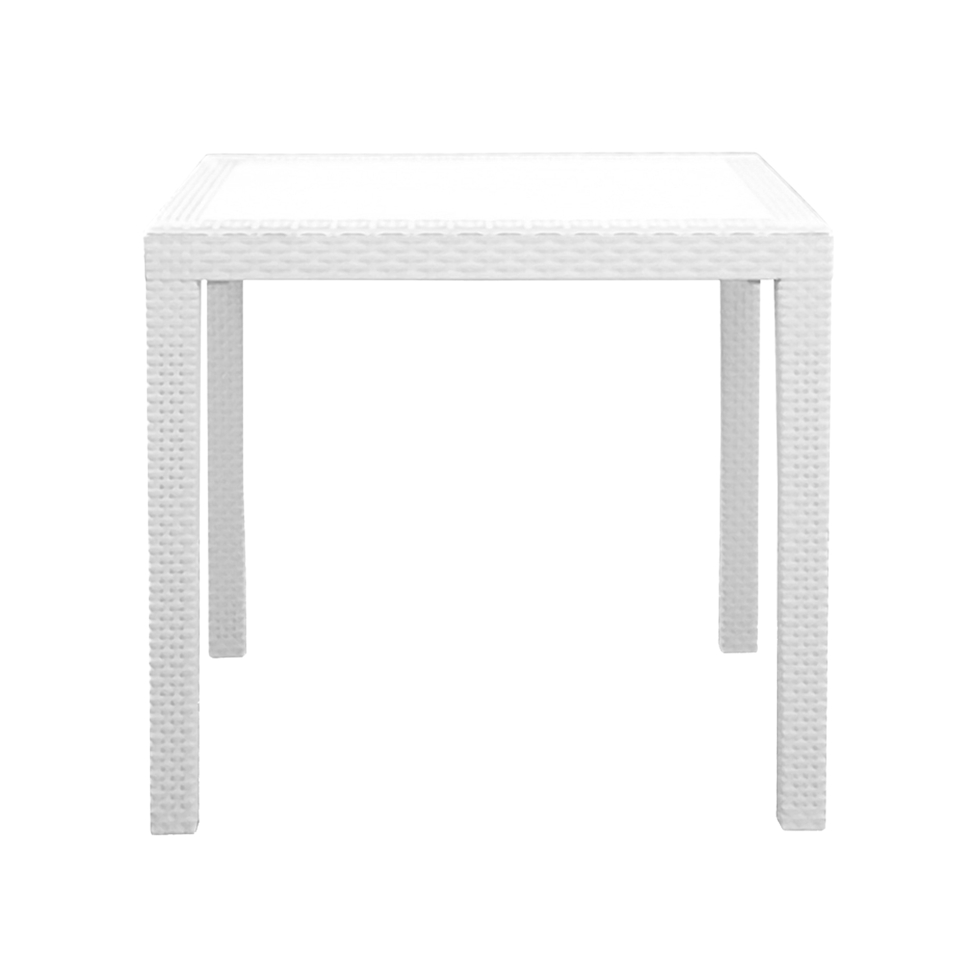 Mesa de exterior de polipropileno