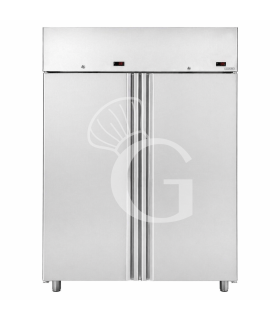Armario refrigerado ventilado TN + TN 2 puertas 0°C/+10°C 1400 LT clase de eficiencia energética G