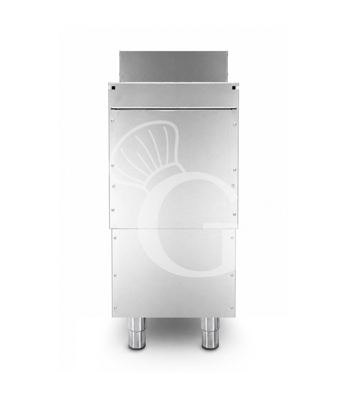Freidora eléctrica industrial con mueble cerrado 1 cuba 15 LT 10,2 Kw Trifásica