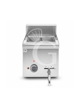 Cocedor de pasta eléctrico profesional de sobremesa 1 cuba - 14 LT - L 300 mm x P 600 mm x A 410 mm