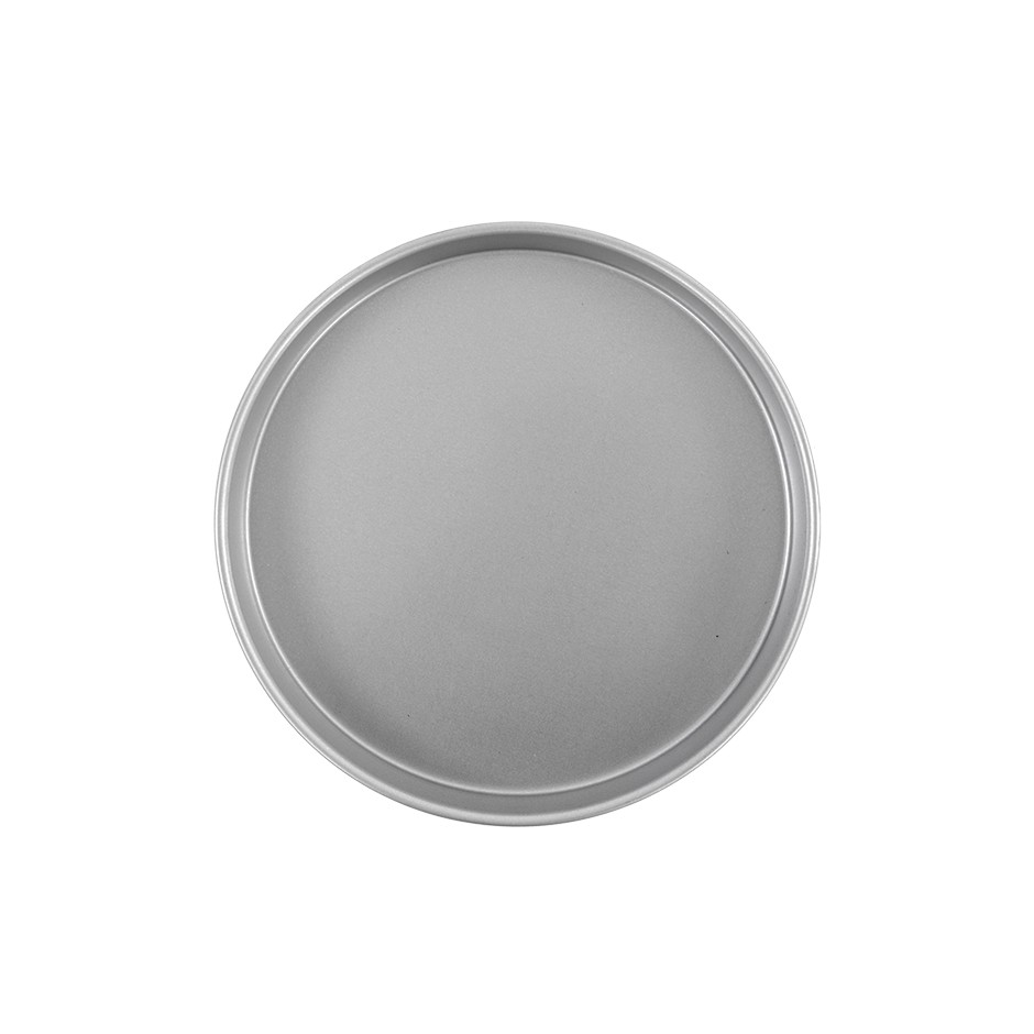 Molde redondo de chapa aluminizada diámetro 260 mm x A 30 mm