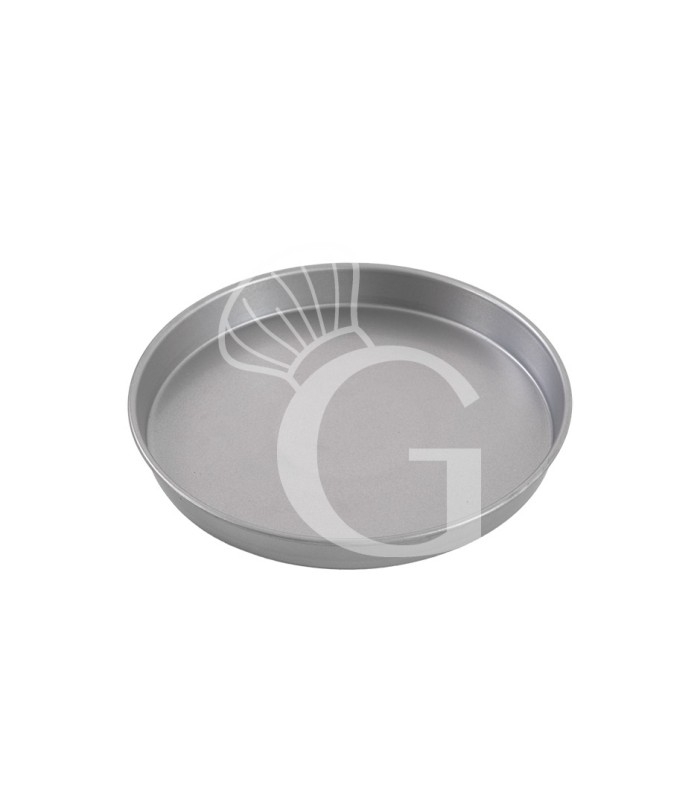 Molde redondo de chapa aluminizada diámetro 260 mm x A 30 mm