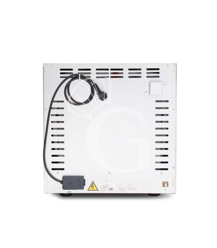 Horno eléctrico de convección para cruasanes, puerta abatible, controles mecánicos, 4 bandejas GN 2/3, potencia 2,8 kw