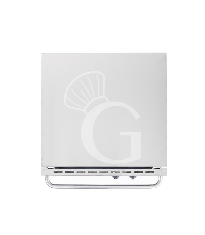 Horno eléctrico de convección para cruasanes, puerta abatible, controles mecánicos, 4 bandejas GN 2/3, potencia 2,8 kw