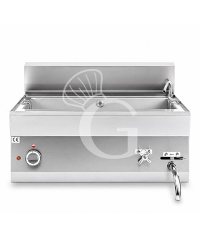Cocedor de pasta eléctrico profesional de sobremesa 1 cuba - 40 LT - L 700 mm x P 650 mm x A 450 mm