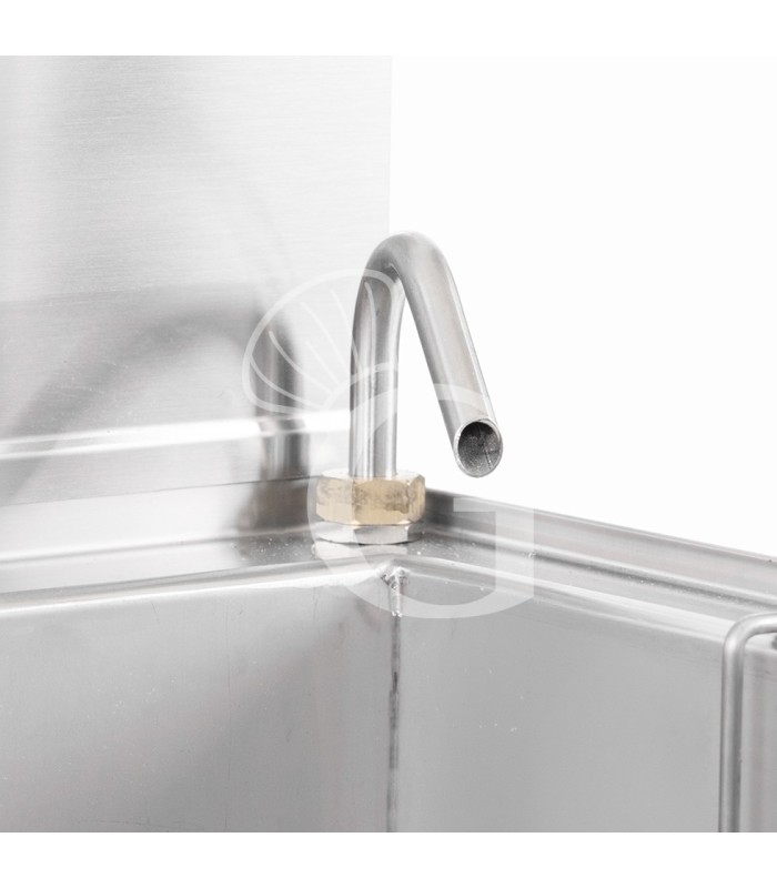 Cocedor de pasta eléctrico profesional de sobremesa 1 cuba - 40 LT - L 700 mm x P 650 mm x A 450 mm