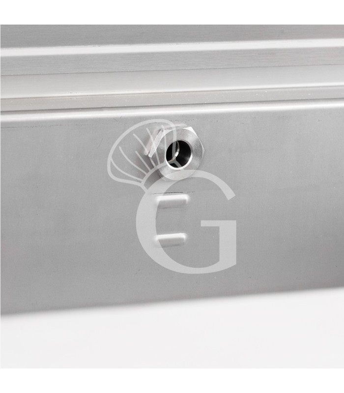 Cocedor de pasta eléctrico profesional de sobremesa 1 cuba - 40 LT - L 700 mm x P 650 mm x A 450 mm