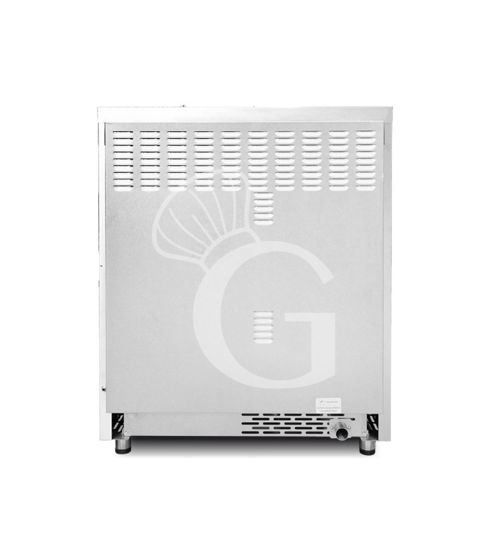 Horno eléctrico de convección-vapor, pantalla táctil, humidificador, 10 bandejas GN1/1 o 600x400 mm sistema de lavado automático