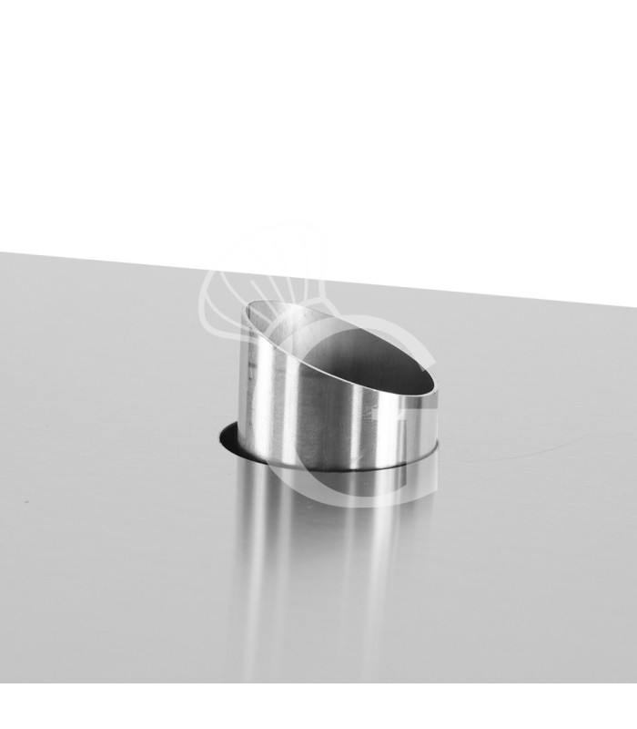 Horno eléctrico de convección-vapor, pantalla táctil, humidificador, 10 bandejas GN1/1 o 600x400 mm sistema de lavado automático