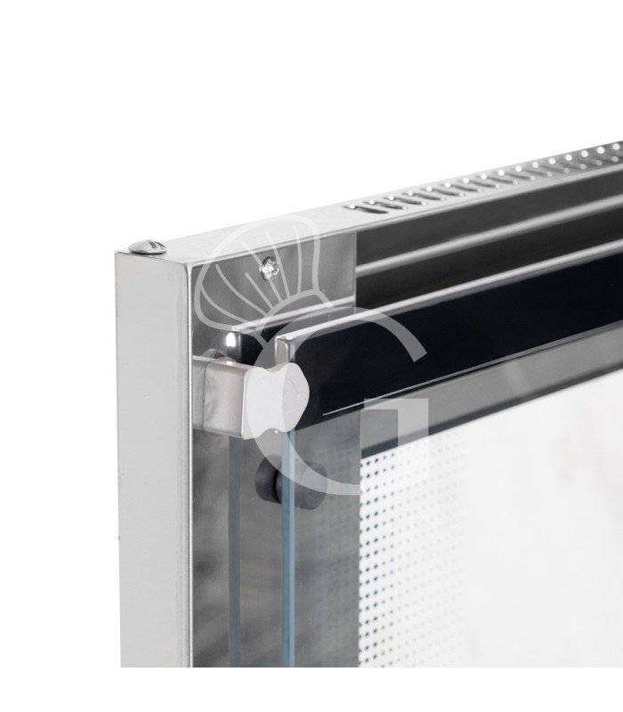 Horno eléctrico de convección-vapor, pantalla táctil, humidificador, 10 bandejas GN1/1 o 600x400 mm sistema de lavado automático