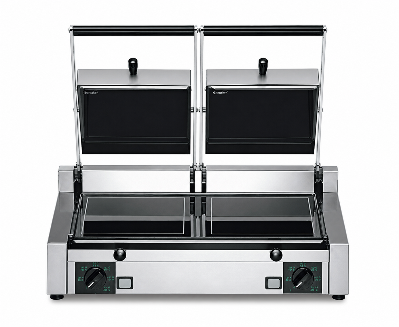 Sandwichera profesional doble placa de vitrocerámica lisa L 700 mm x P 490 mm x A 170 mm