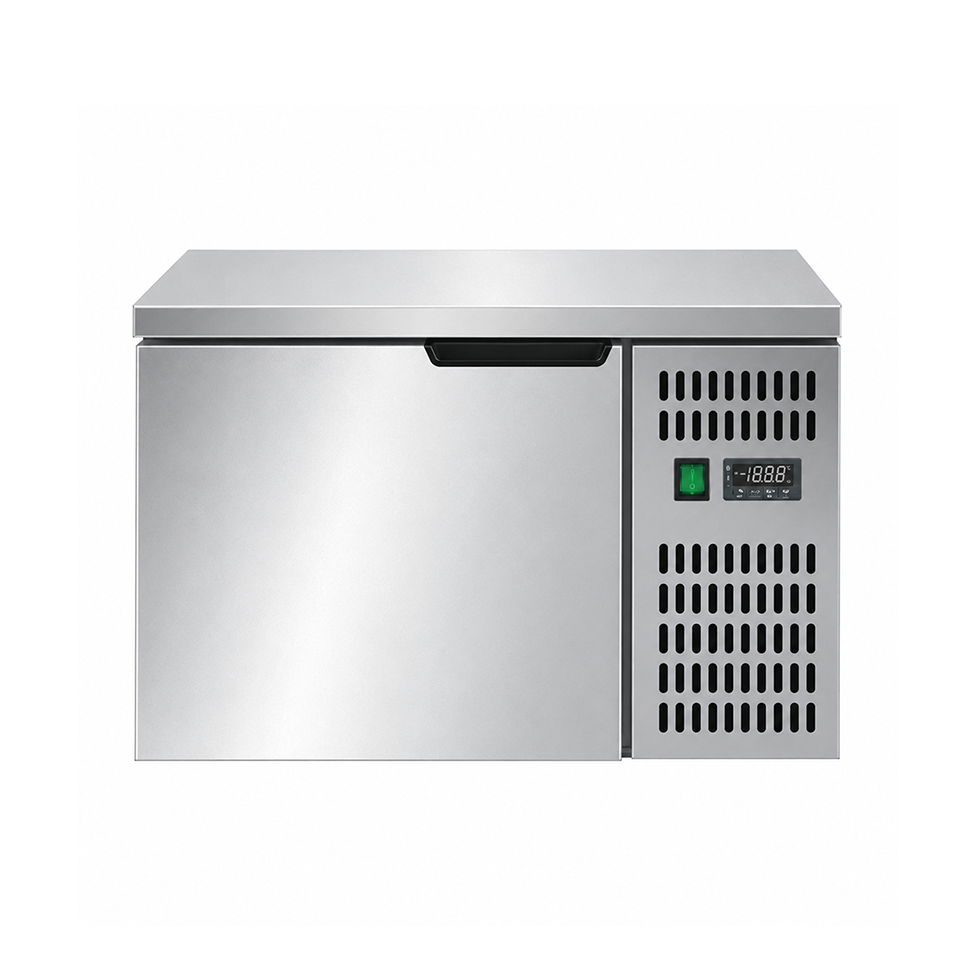 Abatidor de temperatura en acero inoxidable para 3 bandejas o rejillas GN 2/3
