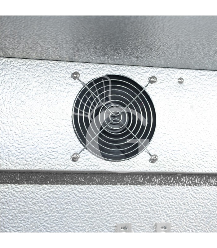 Vitrina frigorífica ventilada horizontal 338 L +2°C/+10°C, 3 puertas abatibles