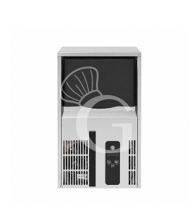 Máquina de hielo monofásica KG 25/24H cubito macizo refrigeración por agua