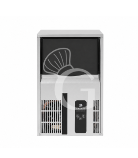 Máquina de hielo monofásica kg 30/24h cubito macizo refrigeración por agua