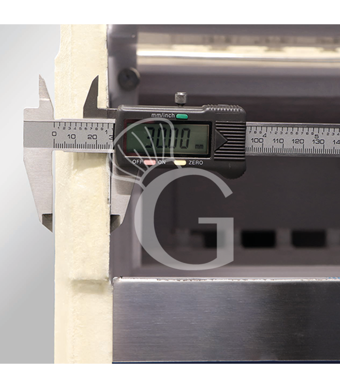 Máquina de hielo monofásica kg 45/24h cubito macizo versión con refrigeración por agua