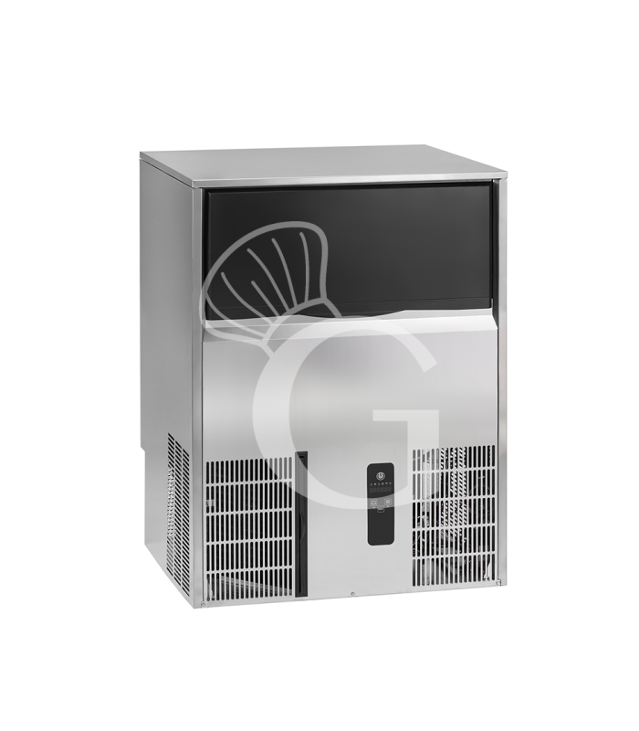 Maquina de hielo monofásico KG 80/24H - cubito macizo refrigeración por agua