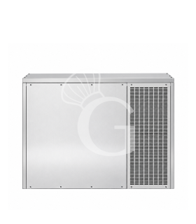 Máquina de hielo monofásica 300 kg/24 h, cubito macizo, refrigeración por agua