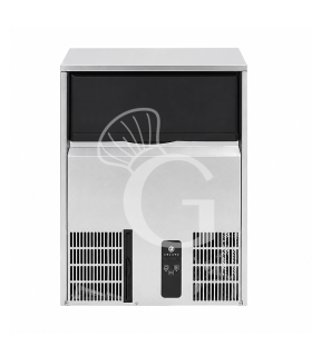 Máquina de hielo monofásica kg 100/24h cubito macizo refrigeración por aire