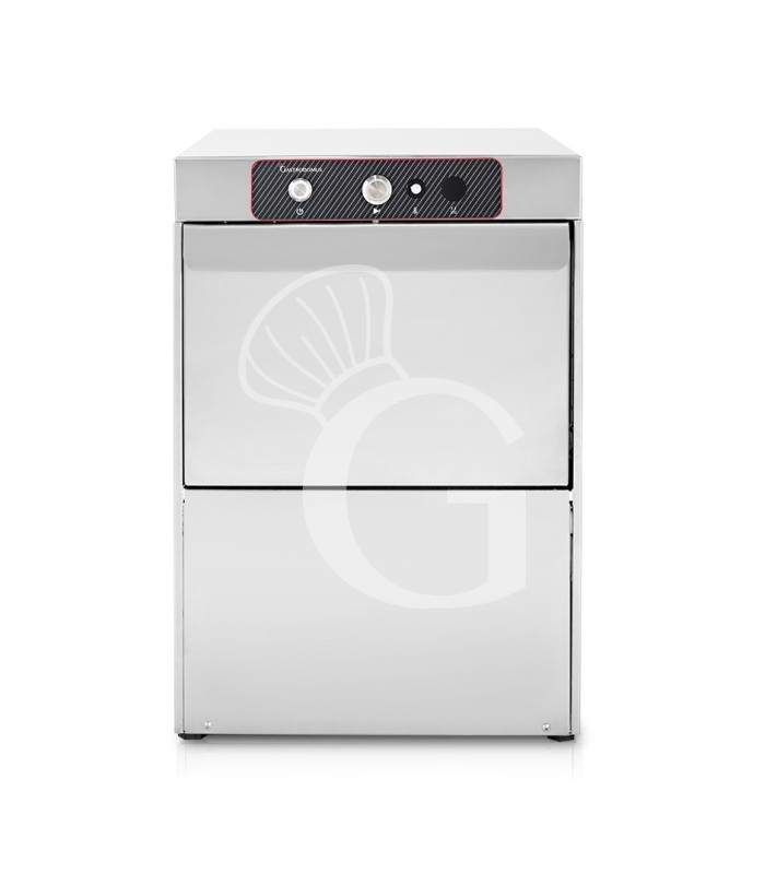 Lavavasos profesional Ø350 mm H210 electromecánico monofásico con dosificador detergente y abrillantador