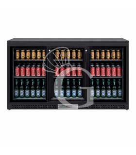 Vitrina refrigerada de 320L con puertas correderas – Altura 87 cm