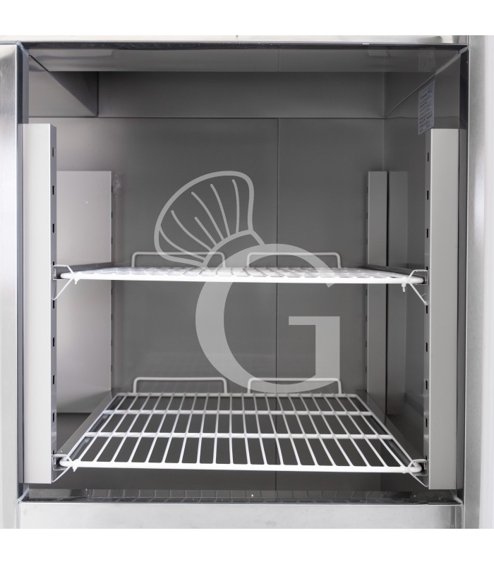 Armario refrigerado ventilado con 2 puertas y 4 cajones, –2 °C/+8 °C - 1333 L - clase energética E