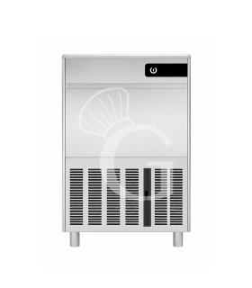 Máquina de hielo monofásica, 60 kg/24 h, cubito hueco, refrigeración por agua
