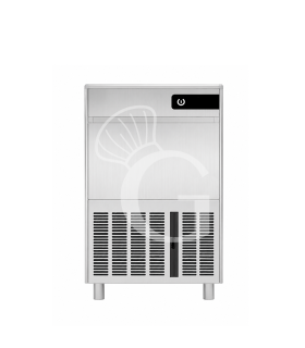 Máquina de hielo monofásica, 25 kg/24 h, cubito hueco, refrigeración por aire