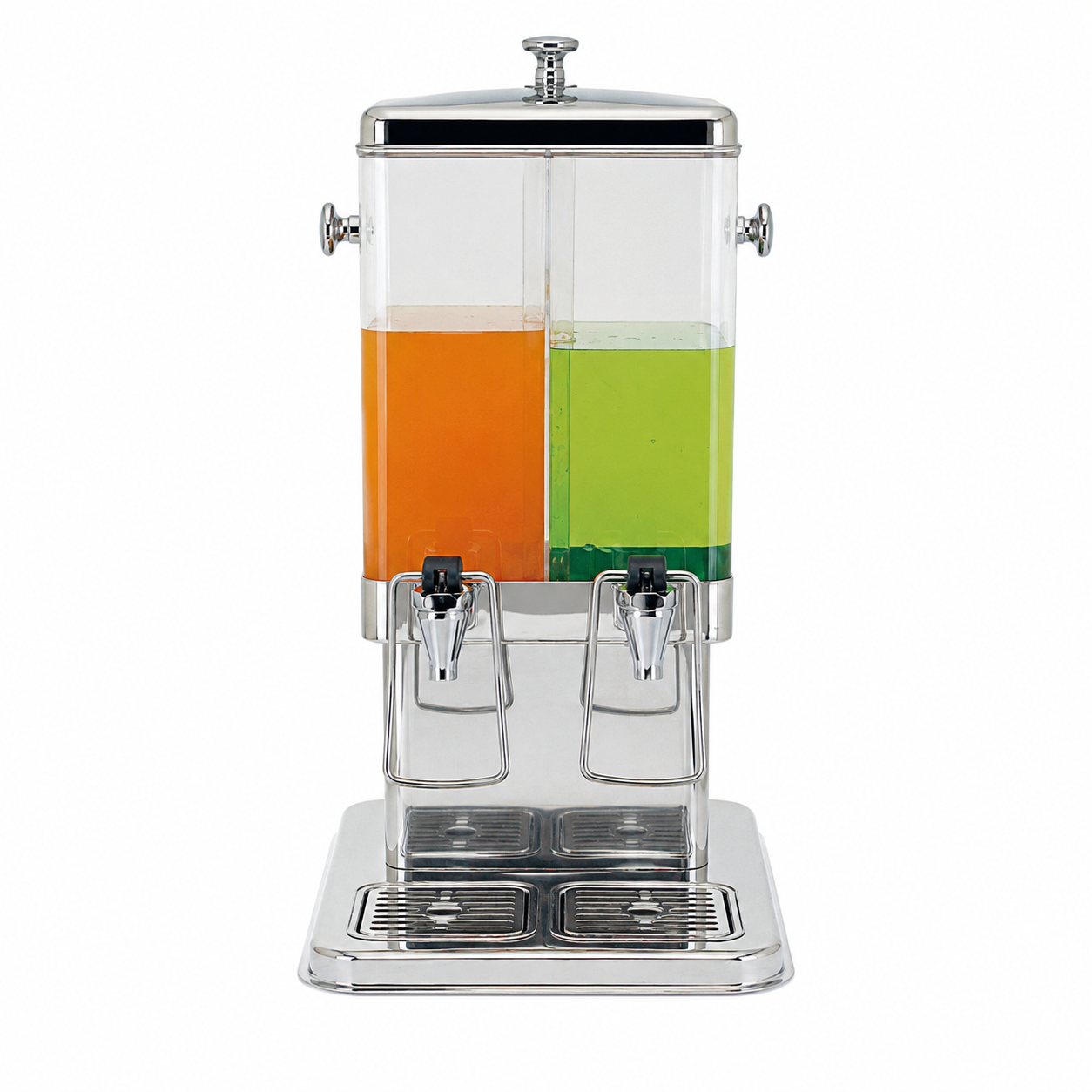 Dispensador de bebidas doble 5+5 LT L 320 mm x P 320 mm x A 580 mm