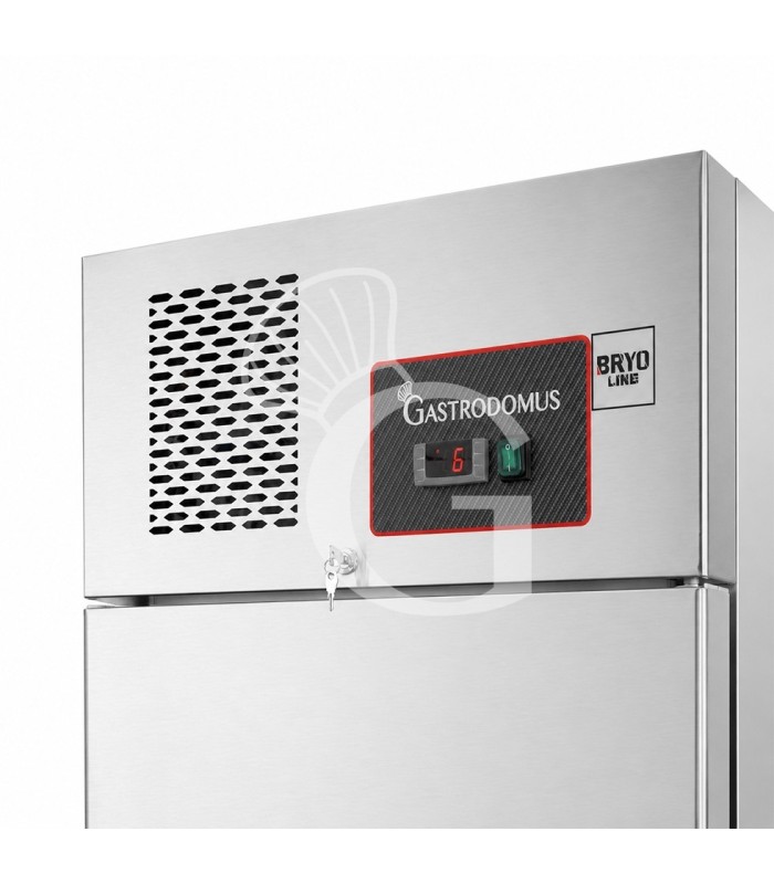 Armario refrigerado ventilado con 1 puerta y 2 cajones –2 °C / +8 °C · 650 L · clase energética D