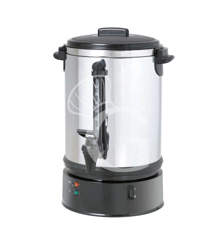 Dispensador de café caliente de ABS y acero inoxidable 7 LT 40 tazas diámetro 290 mm x 440 mm