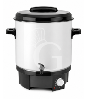 Olla calentadora para vino caliente con control de temperatura de +30°C a +100°C