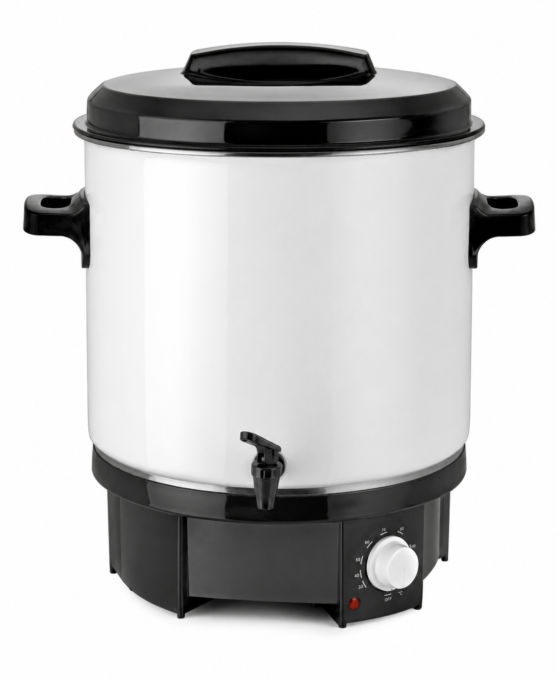 Olla calentadora para vino caliente con control de temperatura de +30°C a +100°C