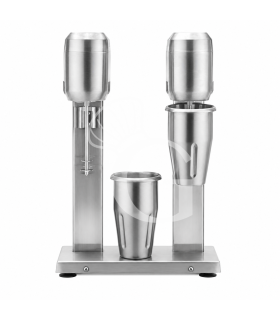Batidora con 2 vasos de acero inox 0,4+0,4 kw L330 x P160 mm x H 500 mm