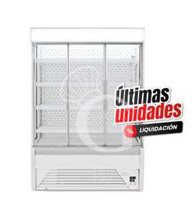 Vitrina Mural Refrigerada serie Ettore con puertas batientes Temperatura +1°/+10°C L 1940 mm