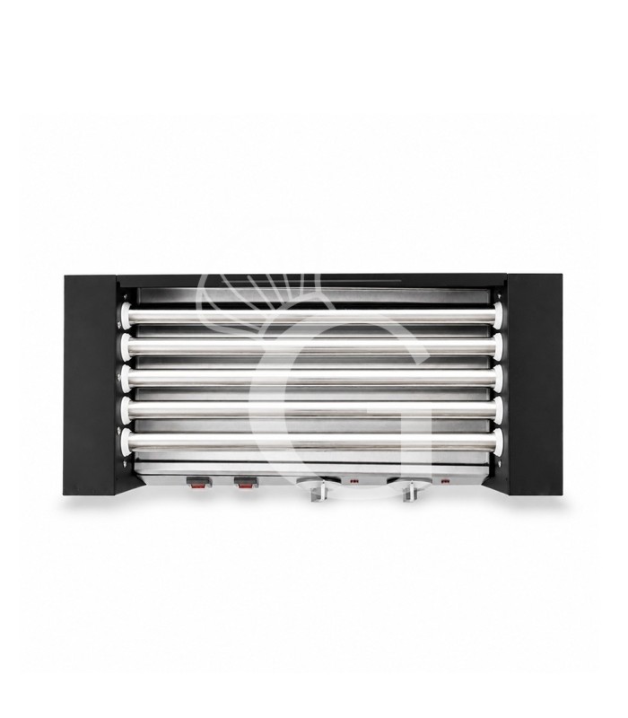 Asador de salchichas 1400 W 5 rodillos L 580 mm x P 250 mm x A 190 mm