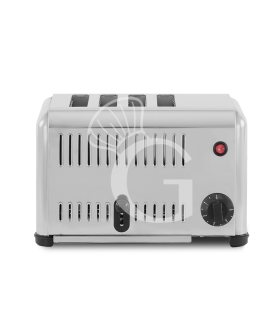 Tostadora profesional monofásica L 330 mm x P 220 mm x A 225 mm capacidad 4 rebanadas