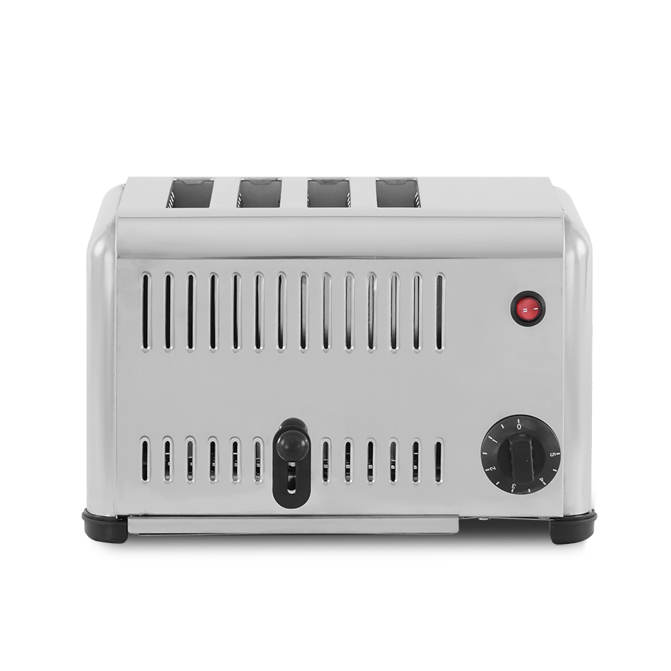 Tostadora profesional monofásica L 330 mm x P 220 mm x A 225 mm capacidad 4 rebanadas