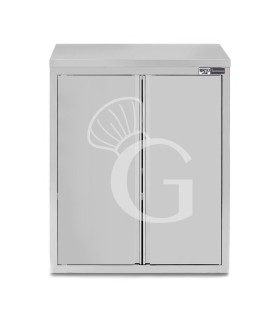 Armario de pared con 2 puertas batientes , 2 repisas, L 700 x P 400 x H 1000 mm