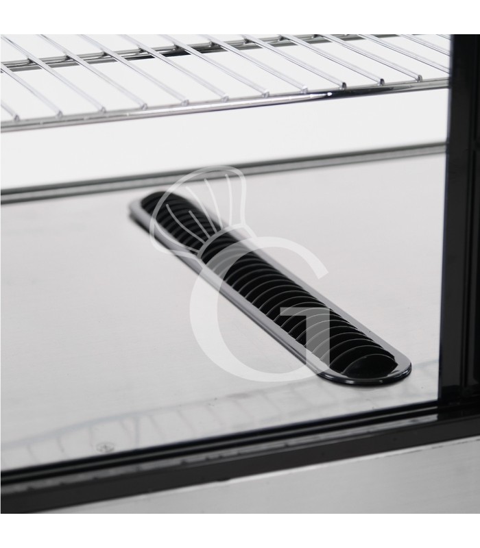 Vitrina refrigerada ventilada de sobremesa 100 LT 0°C/+12°C L 695 mm x P 470 mm x A 685 mm