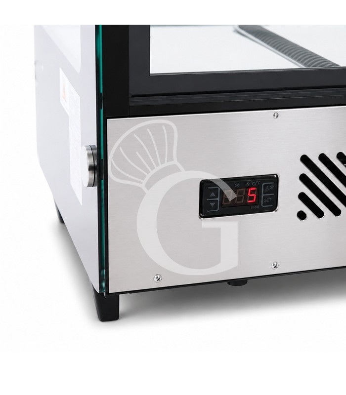 Vitrina refrigerada ventilada de sobremesa 100 LT 0°C/+12°C L 695 mm x P 470 mm x A 685 mm
